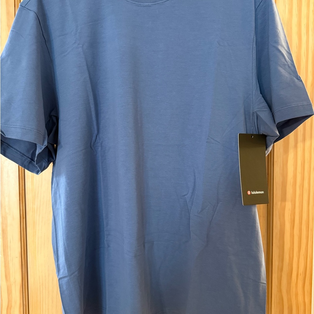 lululemon athletica Zeroed In Short Sleeve Gym Tee in Blue